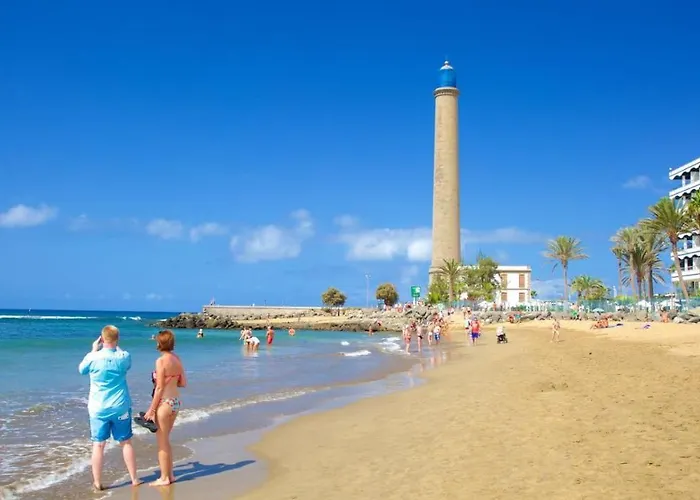 Playa Flor, Campo Internacional, Maspalomas. * Maspalomas (Gran Canaria)