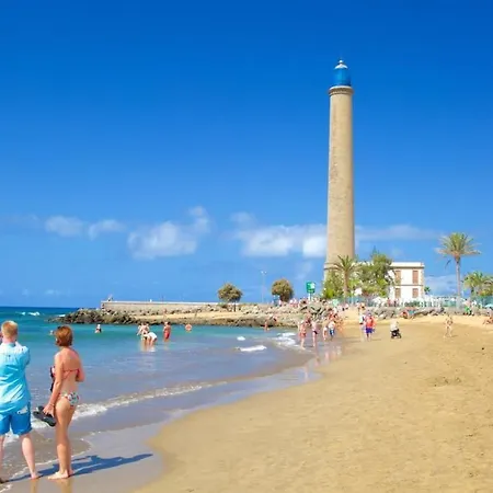 Playa Flor, Campo Internacional, Maspalomas. * 马斯帕洛马斯